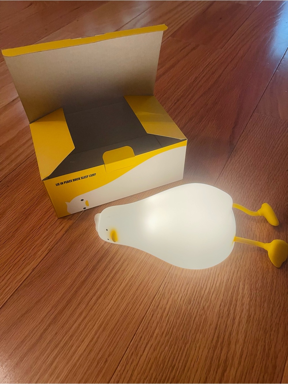 Yellow Duck Night Light - Soft Glow Sleep Lamp